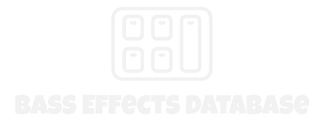Bass Effects Database-White